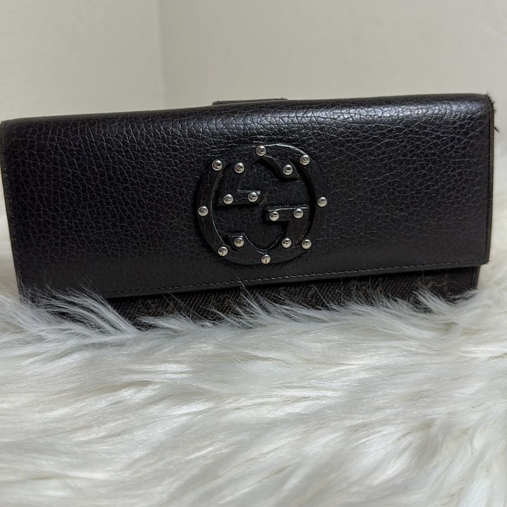 💯Authentic Gucci Soho Long Wallet🍀 - Picture 7 of 17